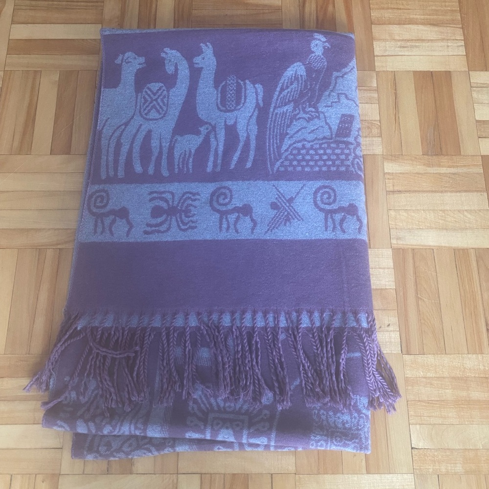 Alpaga shawl